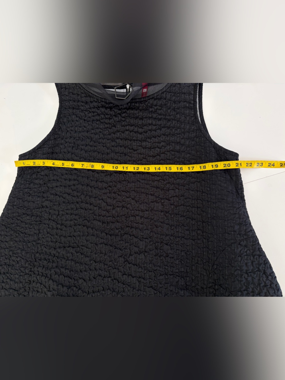 IC Collection Black Organza Stand Collar Sleeveless Balloon Dress Size Large - Picture 13 of 13